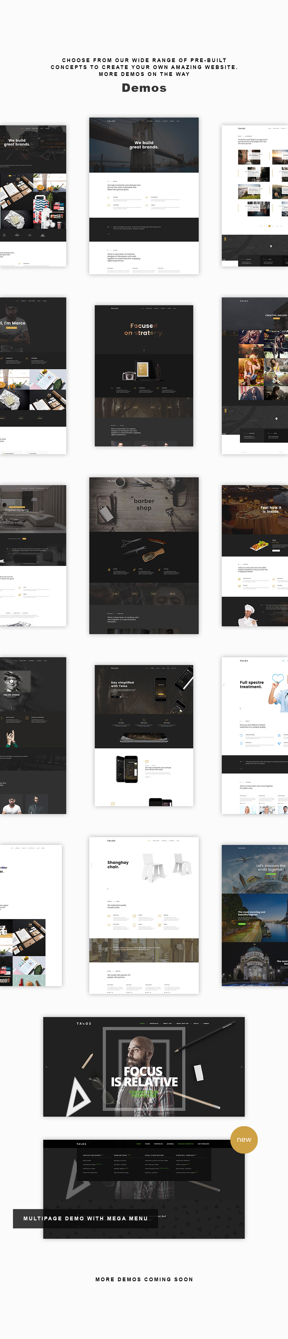 Talos - Creative Multipurpose HTML Template