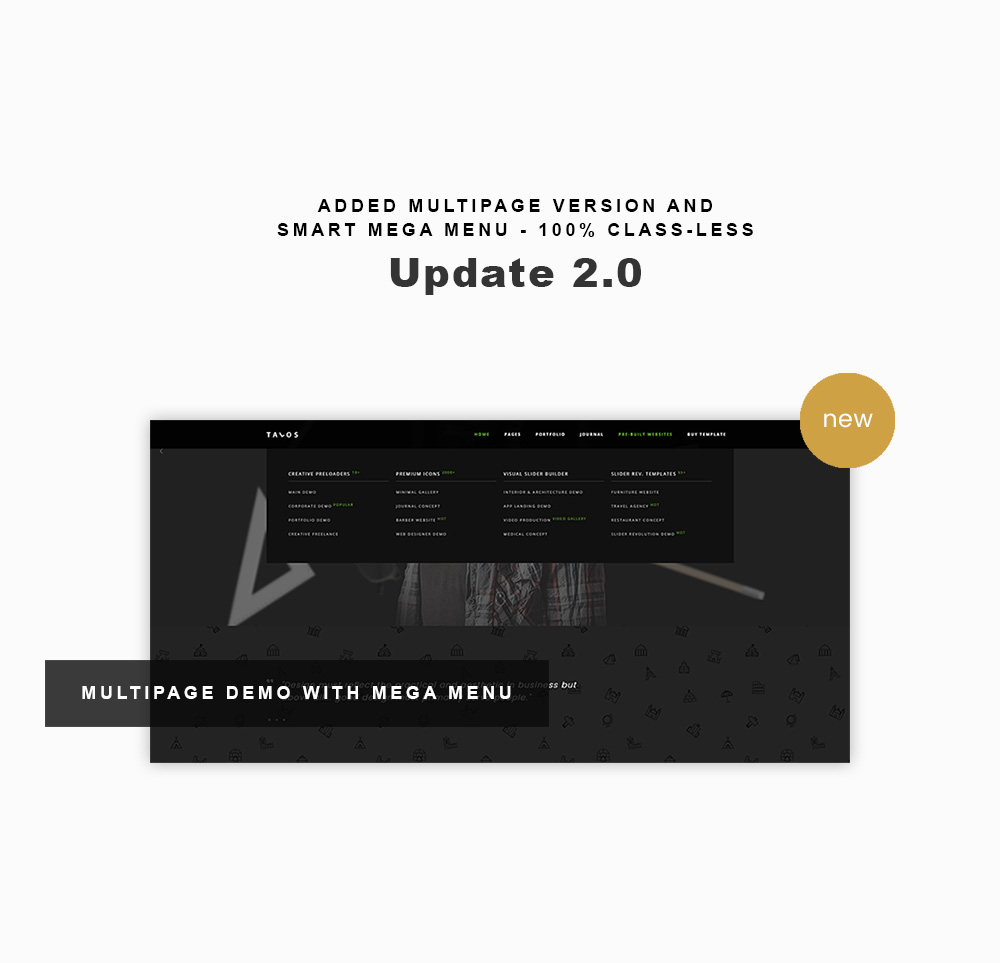 Talos - Creative Multipurpose HTML Template